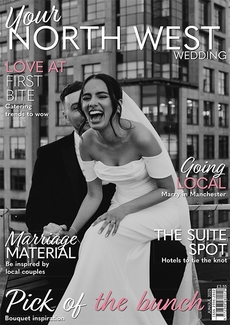 Cover of the June/July 2025 issue of Your North West Wedding magazine