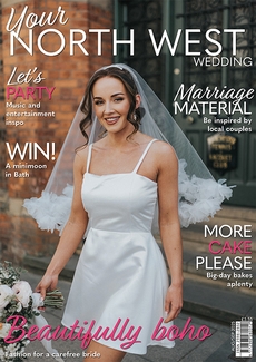 Cover of the August/September 2025 issue of Your North West Wedding magazine