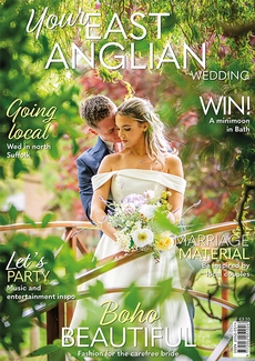 Cover of the August/September 2025 issue of Your East Anglian Wedding magazine
