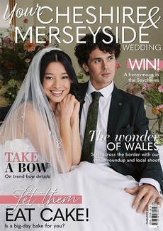 Cover of the March/April 2026 issue of Your Cheshire & Merseyside Wedding magazine