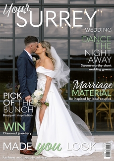Cover of the June/July 2025 issue of Your Surrey Wedding magazine