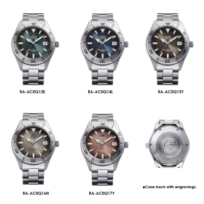 Grooms' News: Orient has introduced five new models to its diver design series