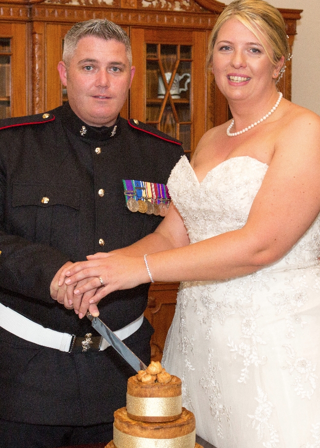 Pork Farms recreates a pork pie wedding cake from 1981, for a couple who are sweet enough!: Image 1