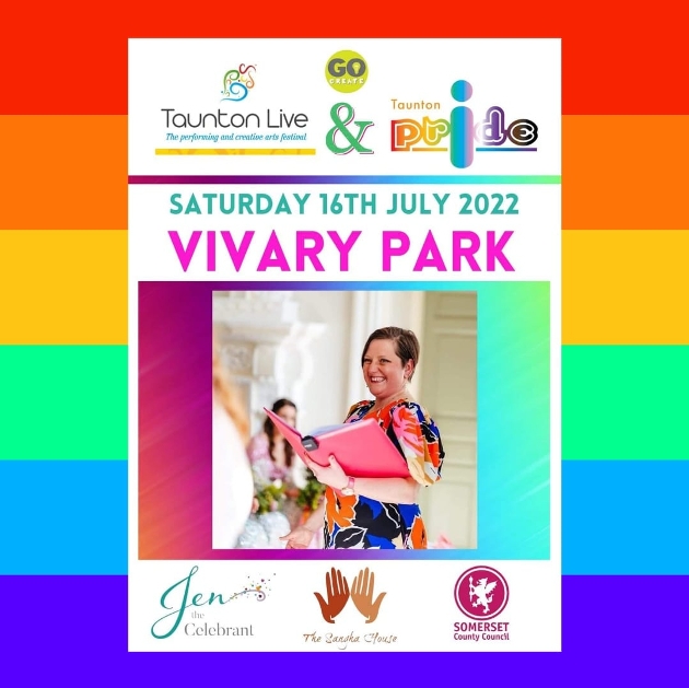 flyer for pride event