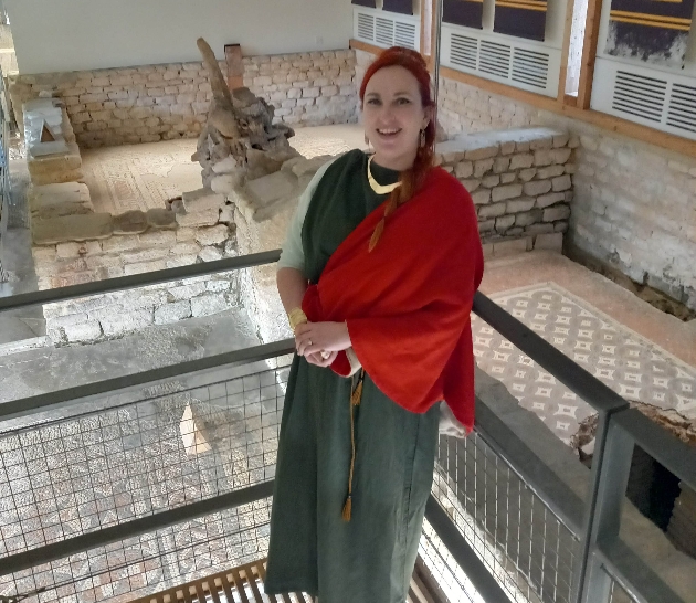 Sabina - Ornatrix or Hairdresser at Chedworth Roman Villa