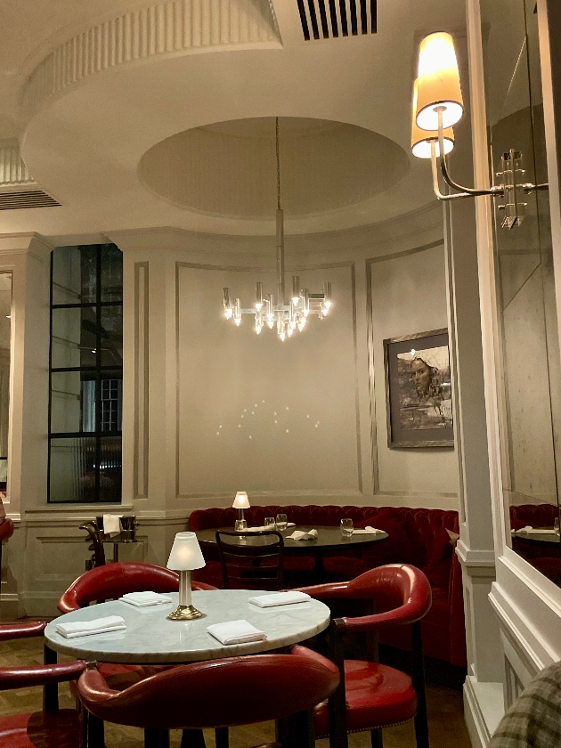 a decadent three-course meal at the hotel’s elegant 108 Brasserie