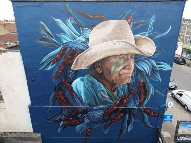 CREDIT - Artwork by Tymon de Laat for Upfest, North Street, Bristol