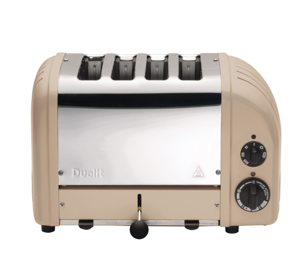 Dualit classic toast four slot on cream